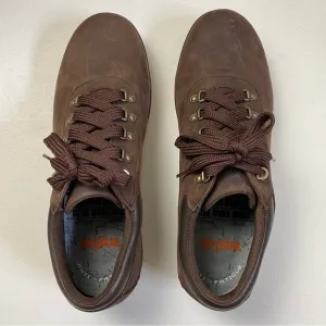 LL Bean TEK 2.5 Mens Low Top Brown Leather Outdoor Athletic Shoes Size 13 Medium