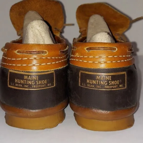 L.L. Bean Maine Hunting Shoes Duck Bean Boots Sz 7
