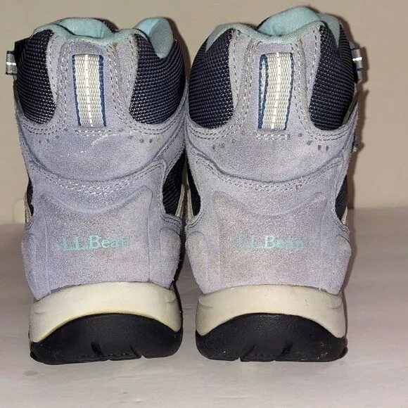 L.L. Bean High Top Snow Hiking Sneakers 3 Hook And Loop Sz 7.5
