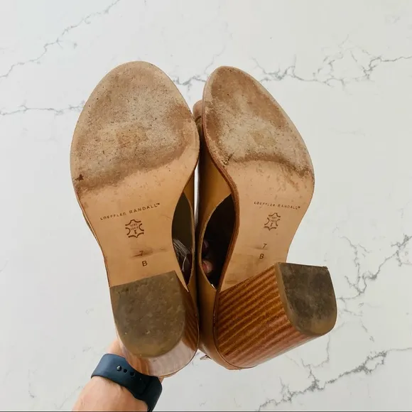 Loeffler Randall Gigi Open-Toe Leather Booties