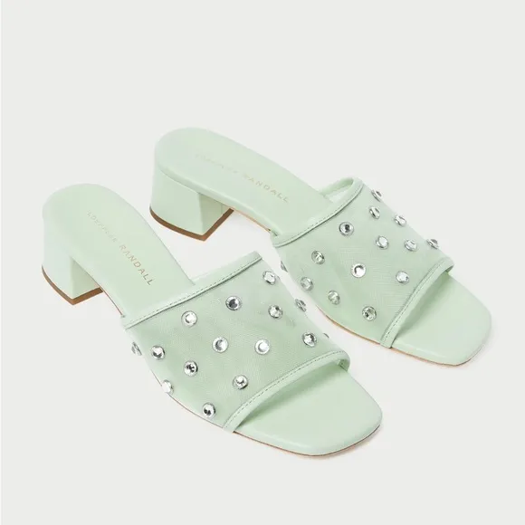 Loeffler Randall seafoam Brooke shoes