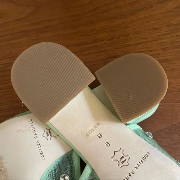 Loeffler Randall seafoam Brooke shoes
