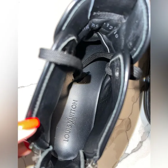Louis Vuitton High Top Black Damien Sneakers