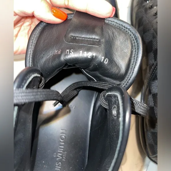 Louis Vuitton High Top Black Damien Sneakers