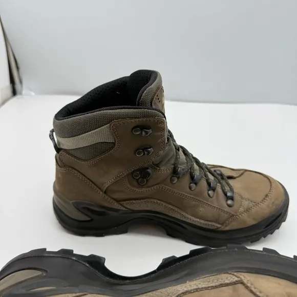 Lowa Renegade GTX Mid Womens 8.5 Gore-Tex Hiking Boots Shoes Leather Ankle Trail