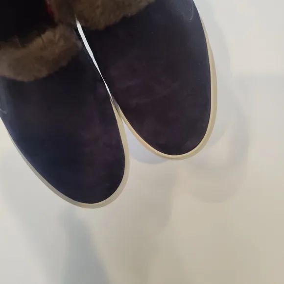 M. GEMI The Cerchio Shearling Sneakers Slip-On