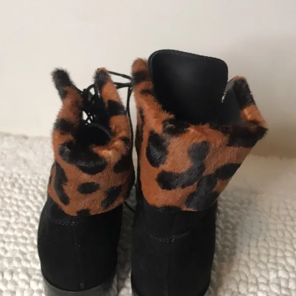 M Grigiarancio Made in Italy hand made Leather Boots.
