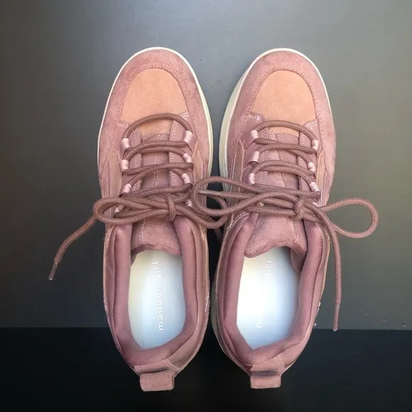 Madden Girl  Bounce Platform Sneakers Pink Size 8.5