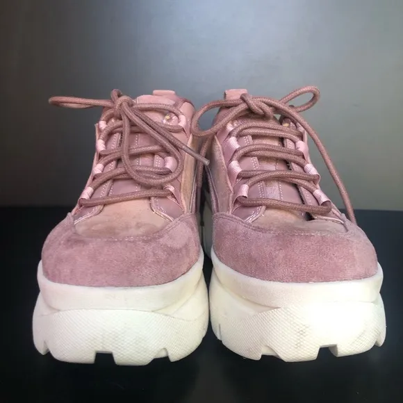 Madden Girl  Bounce Platform Sneakers Pink Size 8.5