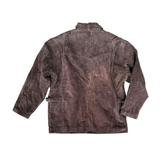 Made Exclusive for HBO Suede Leather Jacket Mens Size XL