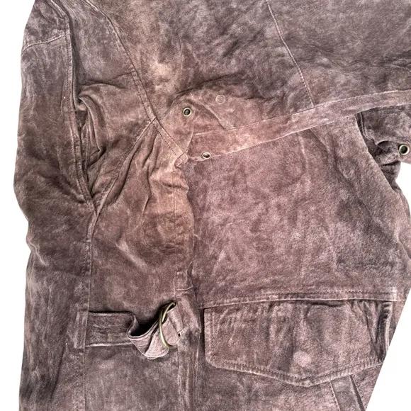 Made Exclusive for HBO Suede Leather Jacket Mens Size XL