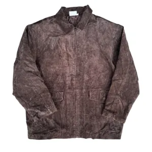 Made Exclusive for HBO Suede Leather Jacket Mens Size XL