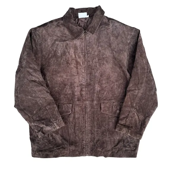 Made Exclusive for HBO Suede Leather Jacket Mens Size XL