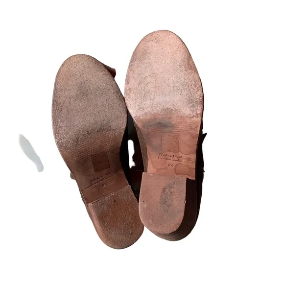 MADEWELL JANICE BROWN LEATHER BOOTIE
