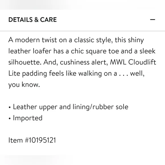 Madewell Ludlow Loafer