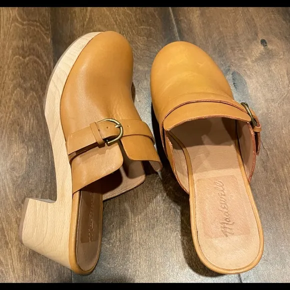 Madewell Monique Buckle Clog NWOT