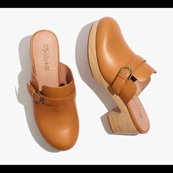 Madewell Monique Buckle Clog NWOT