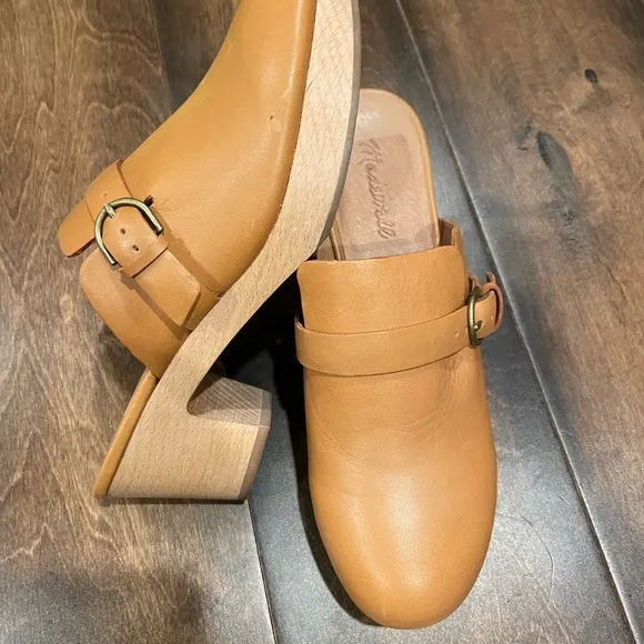 Madewell Monique Buckle Clog NWOT