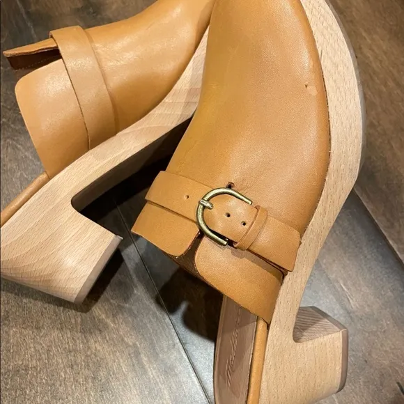 Madewell Monique Buckle Clog NWOT