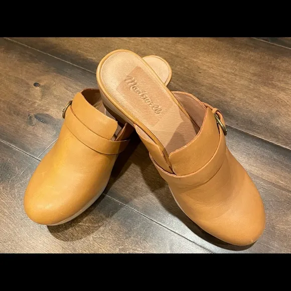 Madewell Monique Buckle Clog NWOT