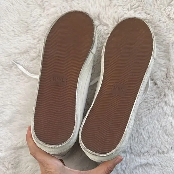 Madewell Sidewalk High-Top Sneakers White Size 11