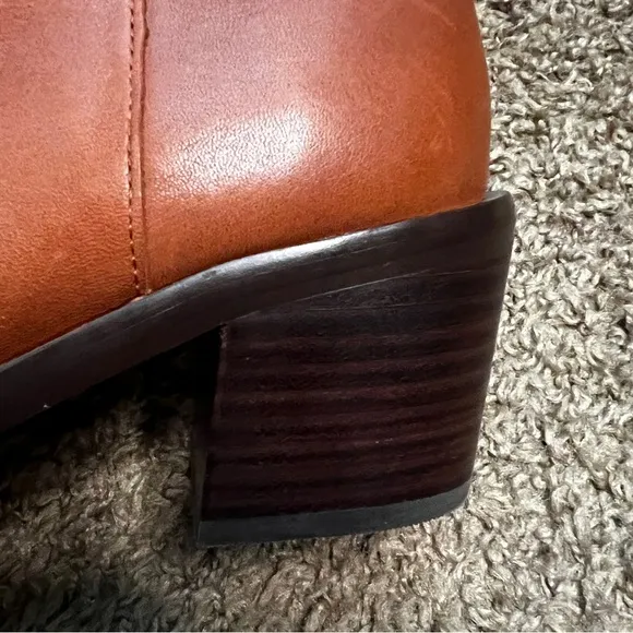 Madewell ‘The Darcy’ Ankle Boot in Warm Cinnamon, Size 6 1/2
