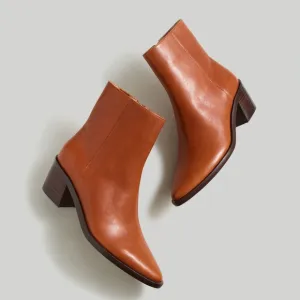 Madewell ‘The Darcy’ Ankle Boot in Warm Cinnamon, Size 6 1/2