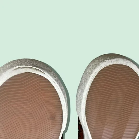 Madewell Low Top Sneakers in Painted Leopard Colorblock Calf Hair