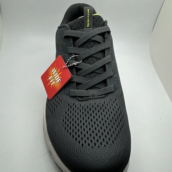Man Skechers Skech Air Ventura lace Shoe 232655W/CCLM Charcoal Lime 11.5