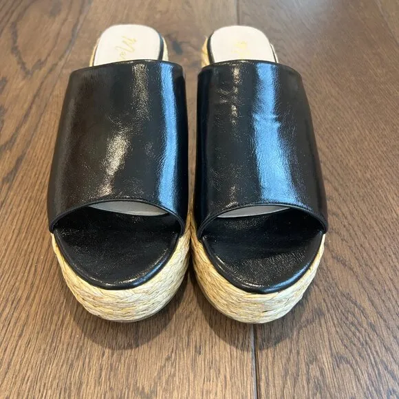 Matisse Black Slip-On Platform Shoes - Size 10 Medium