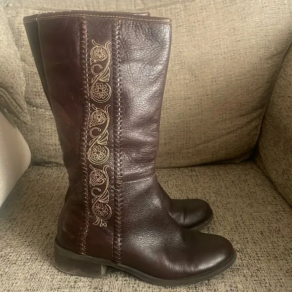 Matisse Brown Leather Boots Size 7.5