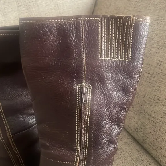 Matisse Brown Leather Boots Size 7.5