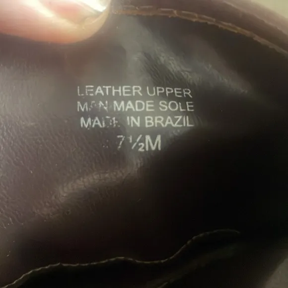 Matisse Brown Leather Boots Size 7.5