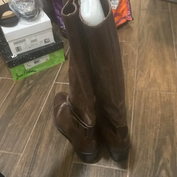 Matisse knee high brown riding boots
