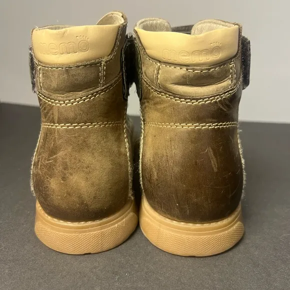Memo-‎ Size:33, Ortho Shoes, Green/Tan-Pre-Owned