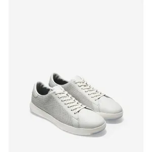 MEN Cole Haan GrandPro Tennis Sneakers  9.5 m gray perforated leather