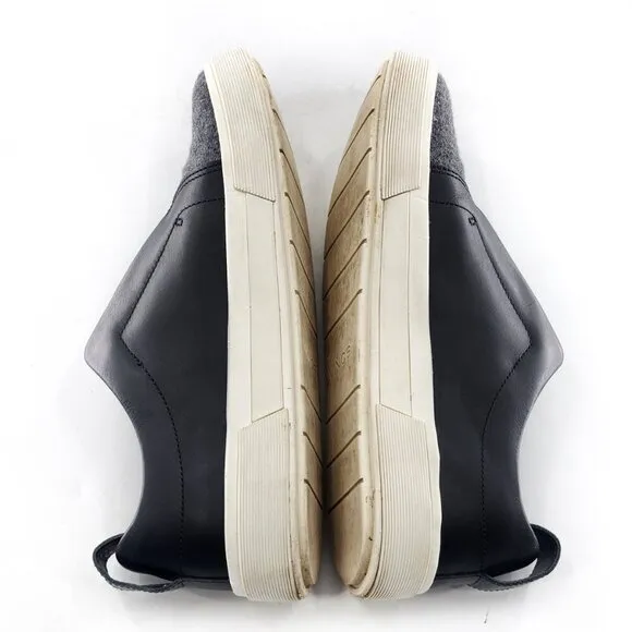 Men's Black Ranger Laceless Slip-On Sneaker Shoes