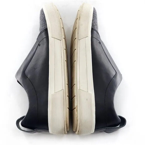 Men's Black Ranger Laceless Slip-On Sneaker Shoes