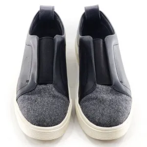 Men's Black Ranger Laceless Slip-On Sneaker Shoes