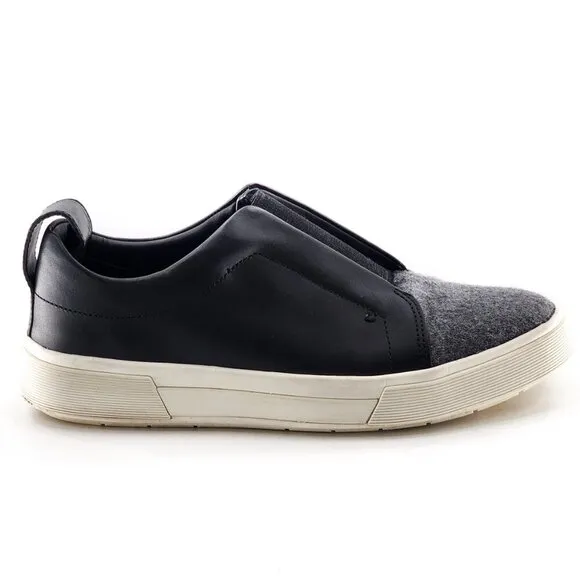 Men's Black Ranger Laceless Slip-On Sneaker Shoes