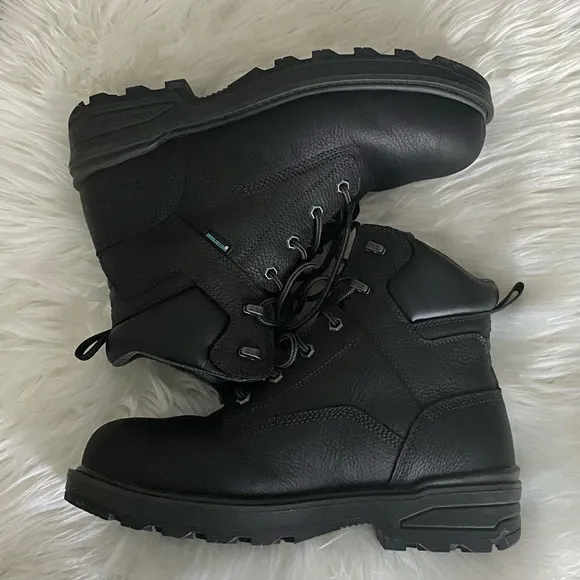 Men’s black Timberland Pro composite toe boots