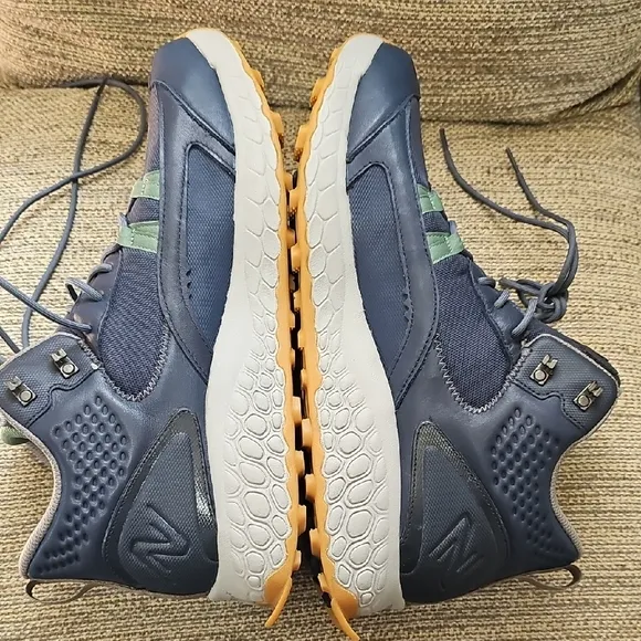 Men's Blue High-Top Sneakers