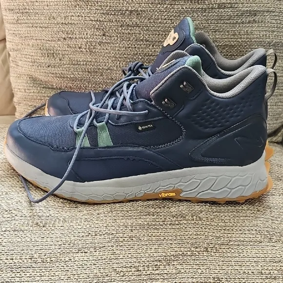 Men's Blue High-Top Sneakers