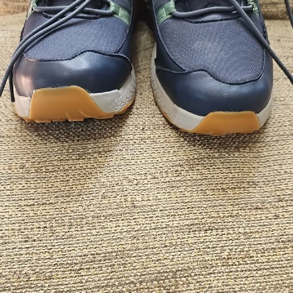 Men's Blue High-Top Sneakers