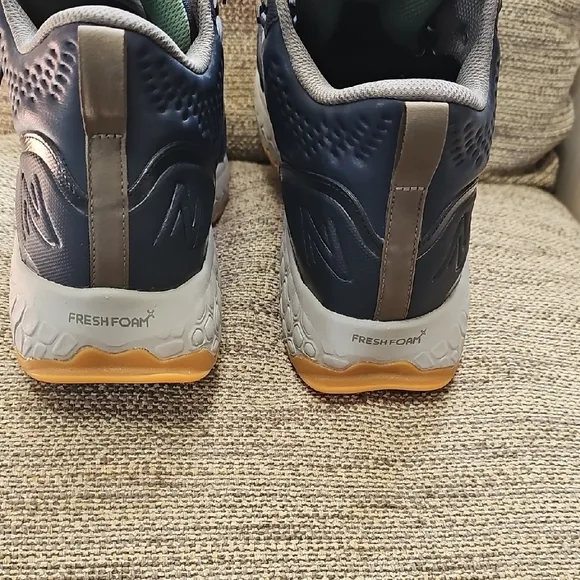 Men's Blue High-Top Sneakers