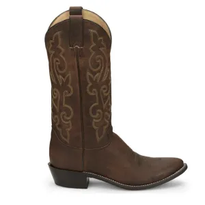 Men’s Brown Round Toe Western boots