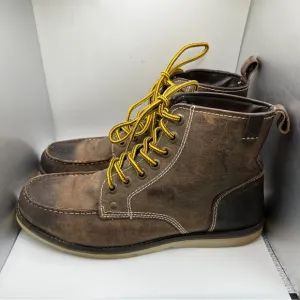 Men’s Crevo Buck Leather Boots Size 9.5