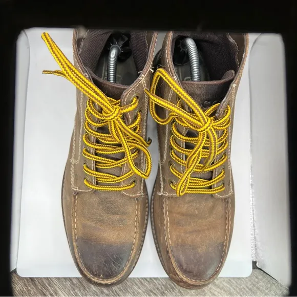 Men’s Crevo Buck Leather Boots Size 9.5