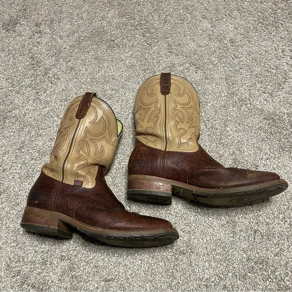 Men’s Double H Graham Square Toe Boots Size 11.5