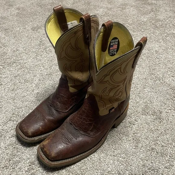 Men’s Double H Graham Square Toe Boots Size 11.5